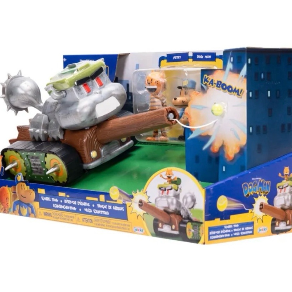 Squirrel Tank With 2.5-Inch Figures
